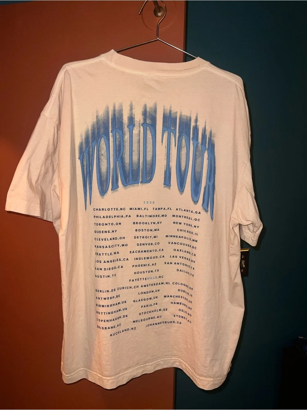J COLE THE FALL OFF TOUR SHIRT